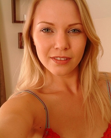 Abigail in her blue panties