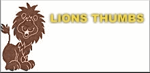 LIONS THUMBS